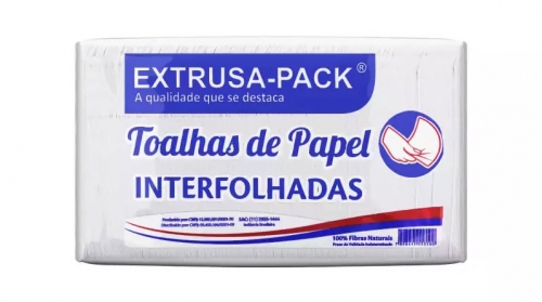Toalha papel interfolha branco