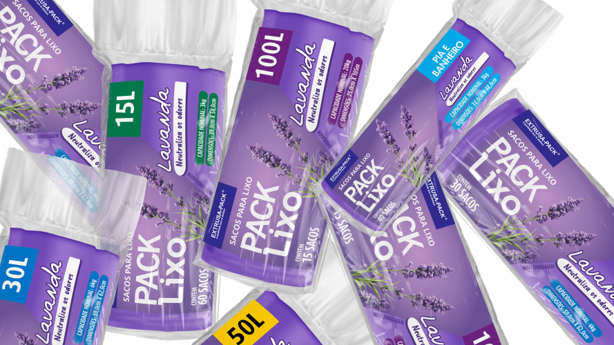 Adeus mau cheiro: A solução eficaz do Saco de lixo lavanda para qualquer ambiente.